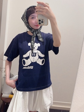 「wilson（ウィルソン）のアイテム」を使った、Samさん（骨格ウェーブ・レディース・148cm）の夏コーディネート