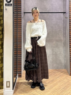 カワさん（レディース・163cm）の冬コーディネート