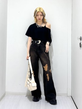 「PAGEBOY（ページボーイ）のアイテム」を使った、カワさん（レディース・163cm）の夏コーディネート