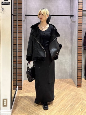 「PAGEBOY（ページボーイ）のアイテム（アクセサリー）」を使った、カワさん（レディース・163cm）の秋コーディネート