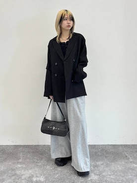 「PAGEBOY（ページボーイ）のアイテム（ジャケット/アウター）」を使った、カワさん（レディース・163cm）の春コーディネート