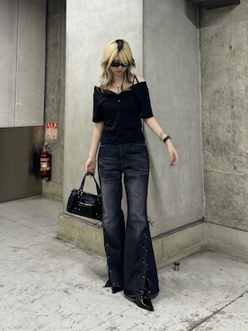 「PAGEBOY（ページボーイ）のアイテム」を使った、カワさん（レディース・163cm）の夏コーディネート