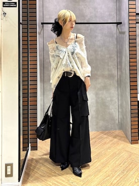 「PAGEBOY（ページボーイ）のアイテム（サンダル）」を使った、カワさん（レディース・163cm）の夏コーディネート