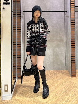 カワさん（レディース・163cm）の冬コーディネート