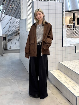 「PAGEBOY（ページボーイ）のアイテム」を使った、カワさん（レディース・163cm）の冬コーディネート