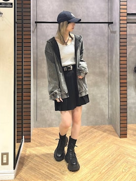 カワさん（レディース・163cm）の冬コーディネート