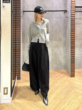 「PAGEBOY（ページボーイ）のアイテム（帽子）」を使った、カワさん（レディース・163cm）の春コーディネート