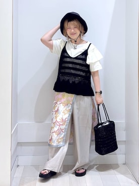 amamikanoheyaさん（レディース・155cm）の春コーディネート