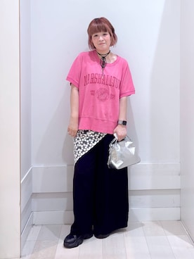 「アイテム（ストール/ショール）」を使った、amamikanoheyaさん（レディース・155cm・40代）の夏コーディネート