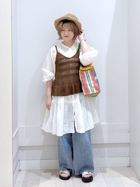 amamikanoheyaさん（レディース・155cm）の春コーディネート