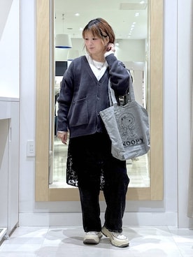 「アイテム（その他小物）」を使った、amamikanoheyaさん（レディース・155cm）の秋コーディネート