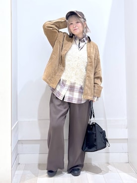amamikanoheyaさん(レディース・155cm)の秋コーディネート