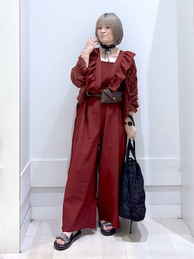 amamikanoheyaさん(レディース・155cm)の夏コーディネート