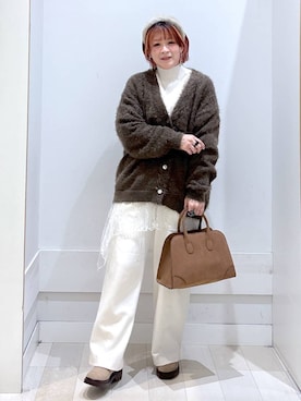 「アイテム（その他トップス）」を使った、amamikanoheyaさん（レディース・155cm・40代）の秋コーディネート