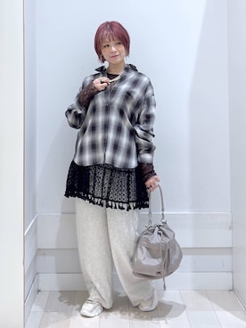 amamikanoheyaさん（レディース・155cm）の冬コーディネート