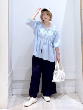 amamikanoheyaさん(レディース・155cm)の春コーディネート