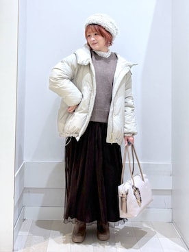 「アイテム（ワンピース/ドレス）」を使った、amamikanoheyaさん（レディース・155cm・40代）の秋コーディネート