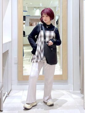 amamikanoheyaさん（レディース・155cm）の冬コーディネート