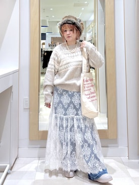 「アイテム（その他シューズ）」を使った、amamikanoheyaさん（レディース・155cm・40代）の冬コーディネート