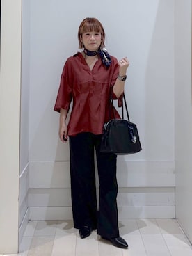 「アイテム（パンプス）」を使った、amamikanoheyaさん（レディース・155cm・40代）の夏コーディネート