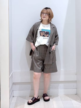 amamikanoheyaさん（レディース・155cm）の春コーディネート