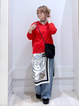 「GLOBAL WORK（グローバルワーク）のアイテム（財布/小物）」を使った、amamikanoheyaさん（レディース・155cm）の春コーディネート