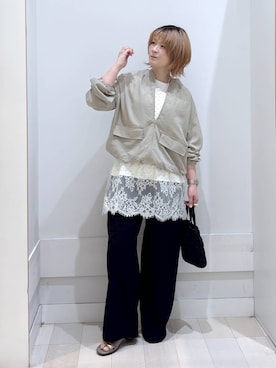 amamikanoheyaさん(レディース・155cm)の春コーディネート