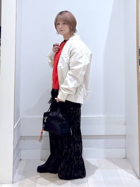 「GLOBAL WORK（グローバルワーク）のアイテム（ブルゾン）」を使った、amamikanoheyaさん（レディース・155cm）の春コーディネート