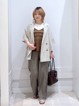 amamikanoheyaさん（レディース・155cm）の春コーディネート