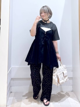 amamikanoheyaさん（レディース・155cm）の夏コーディネート