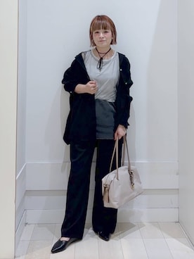 「アイテム（パンプス）」を使った、amamikanoheyaさん（レディース・155cm・40代）の夏コーディネート