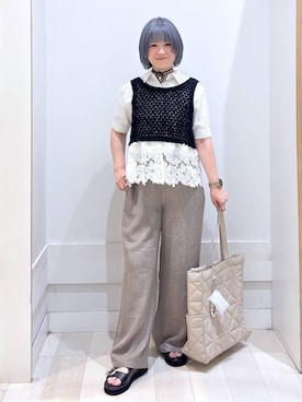 amamikanoheyaさん(レディース・155cm)の夏コーディネート