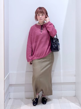 「アイテム（ローファー）」を使った、amamikanoheyaさん（レディース・155cm・40代）の夏コーディネート