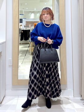 「GLOBAL WORK（グローバルワーク）のふわふわHugmeドルマンプルオーバー/595406（ニット/セーター）」を使った、amamikanoheyaさん（レディース・155cm）の冬コーディネート