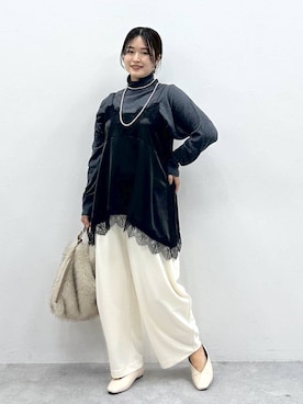 「アイテム（パンプス）」を使った、gw_maieiさん（レディース・159cm・30代）の秋コーディネート