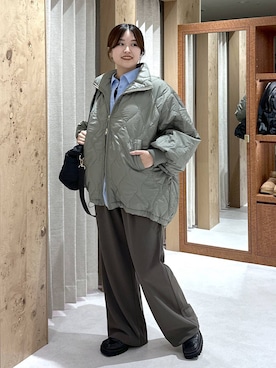 「アイテム（MA-1）」を使った、gw_maieiさん（レディース・159cm・30代）の秋コーディネート