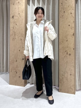 「アイテム（マウンテンパーカー）」を使った、gw_maieiさん（レディース・159cm）の秋コーディネート