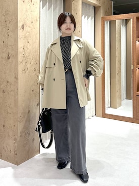 「アイテム（キーホルダー）」を使った、gw_maieiさん（レディース・159cm）の秋コーディネート