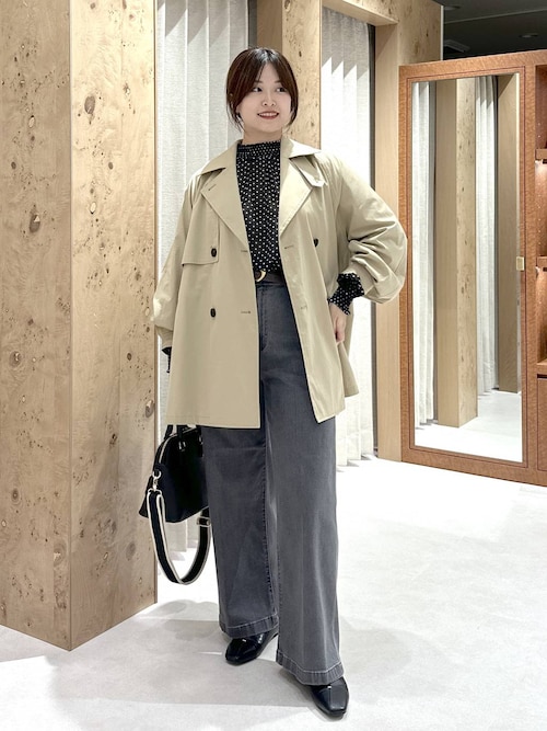 セール】ショートトレンチ/582755（トレンチコート）｜Elura（エルーラ