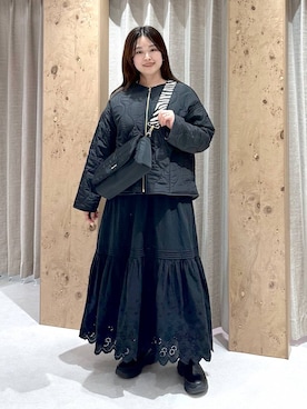 「Elura（エルーラ）のアイテム」を使った、gw_maieiさん（レディース・159cm）の冬コーディネート