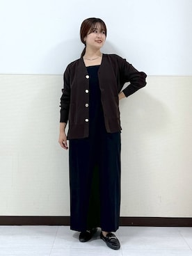「アイテム（ピアス（両耳用））」を使った、gw_maieiさん（レディース・159cm・30代）の秋コーディネート