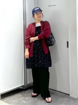 「高見え」｜「アイテム（サンダル）」を使った、gw_maieiさん（レディース・159cm）の夏コーディネート