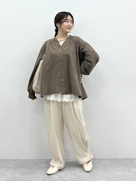 「アイテム（パンプス）」を使った、gw_maieiさん（レディース・159cm・30代）の冬コーディネート