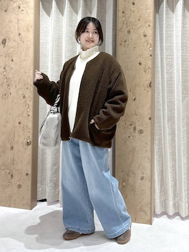 「アイテム（リング）」を使った、gw_maieiさん（レディース・159cm・30代）の冬コーディネート