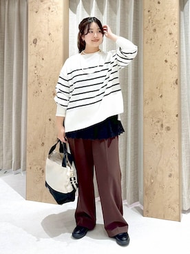 「Elura（エルーラ）のアイテム」を使った、gw_maieiさん（レディース・159cm）の冬コーディネート