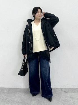 「アイテム（キャミソール）」を使った、gw_maieiさん（レディース・159cm・30代）の冬コーディネート