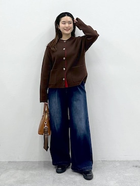 「アイテム（カチューシャ）」を使った、gw_maieiさん（レディース・159cm）の冬コーディネート