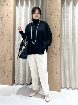 「アイテム（パンプス）」を使った、gw_maieiさん（レディース・159cm・30代）の冬コーディネート