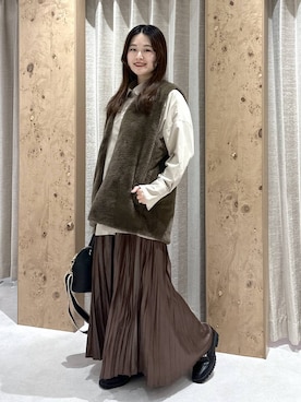 「アイテム（その他アウター）」を使った、gw_maieiさん（レディース・159cm・30代）の秋コーディネート