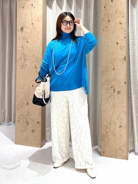 「Elura（エルーラ）のアイテム」を使った、gw_maieiさん（レディース・159cm）の冬コーディネート